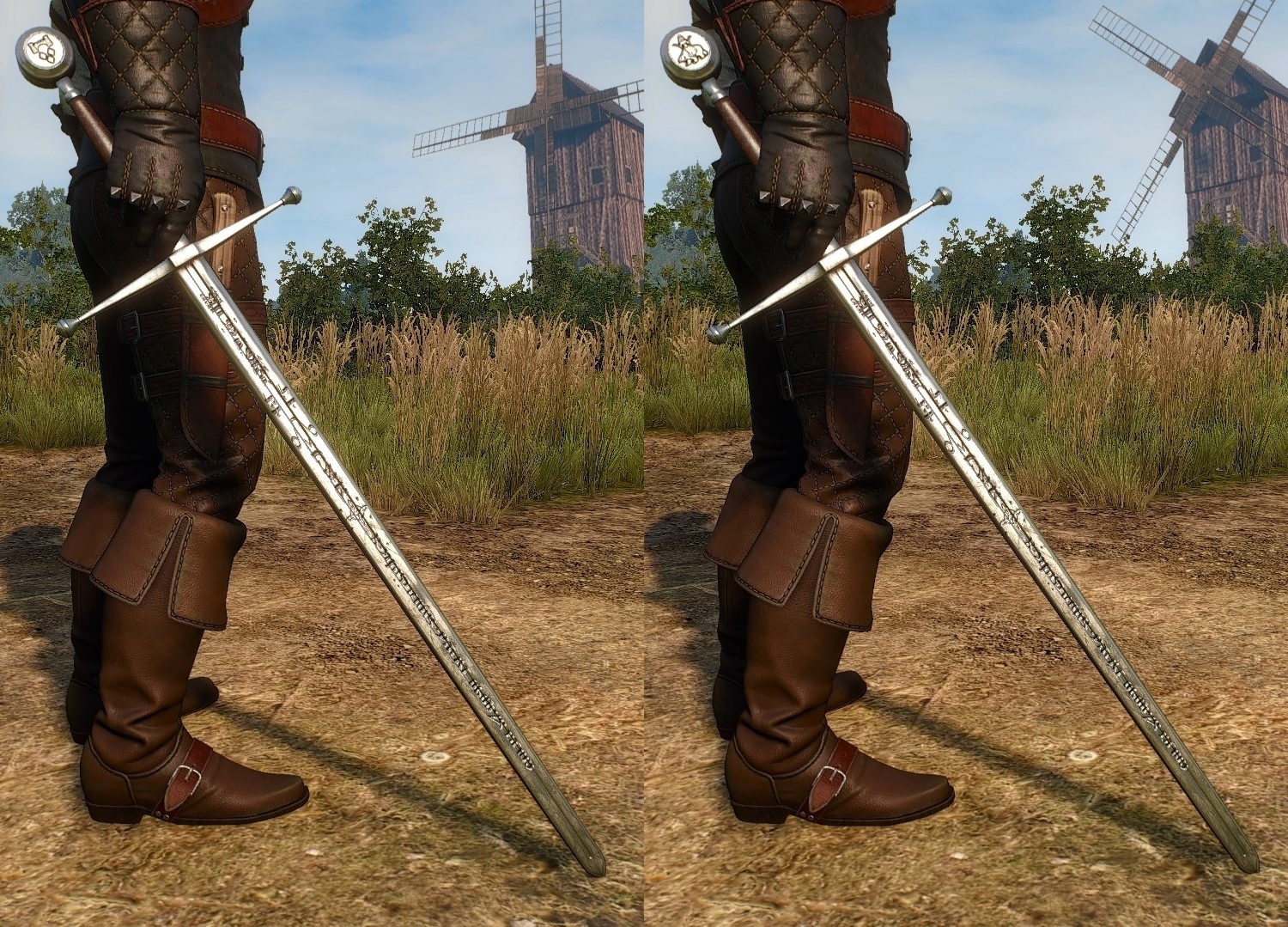 The witcher 3 e3 swords фото 42